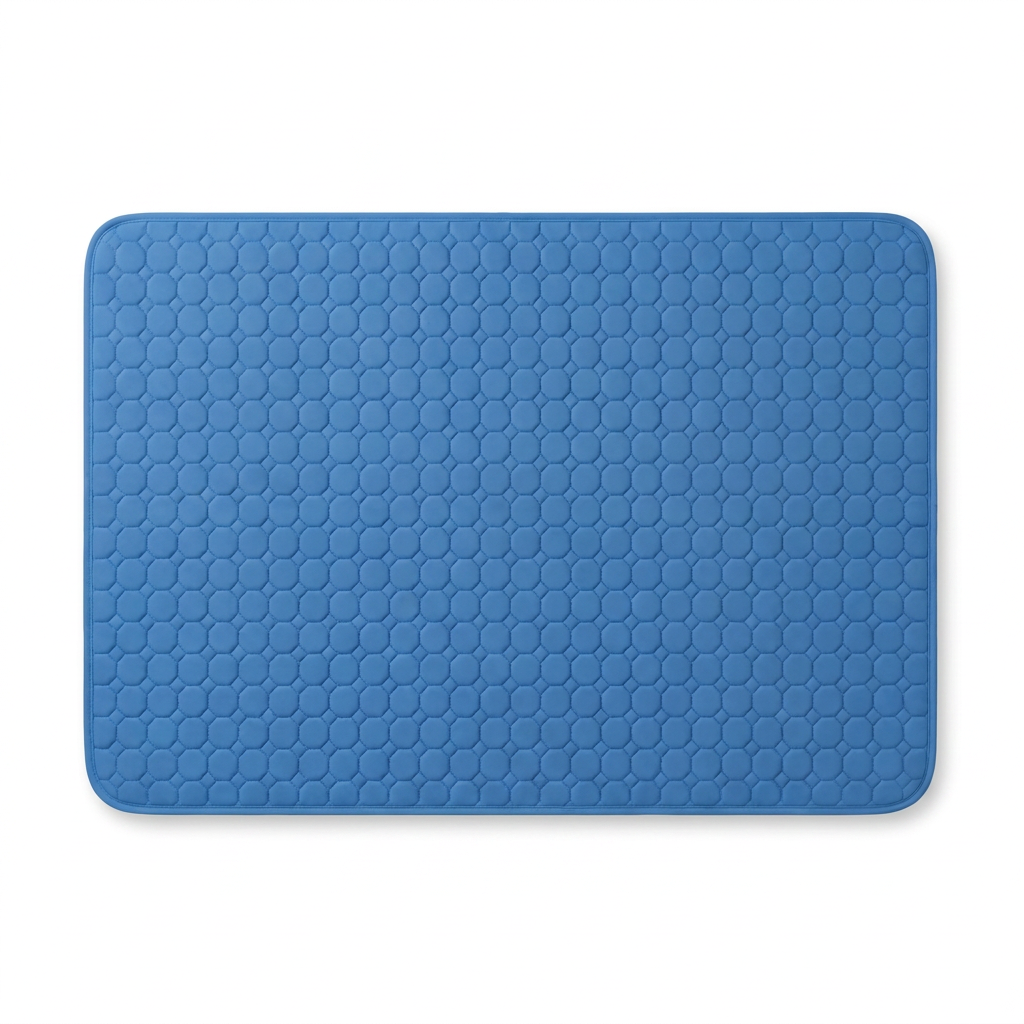 Breathable Mesh Cooling Pet Mat top-down view