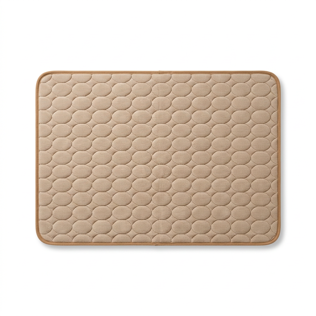 Quilted Heat Absorbing Cooling Mat front view