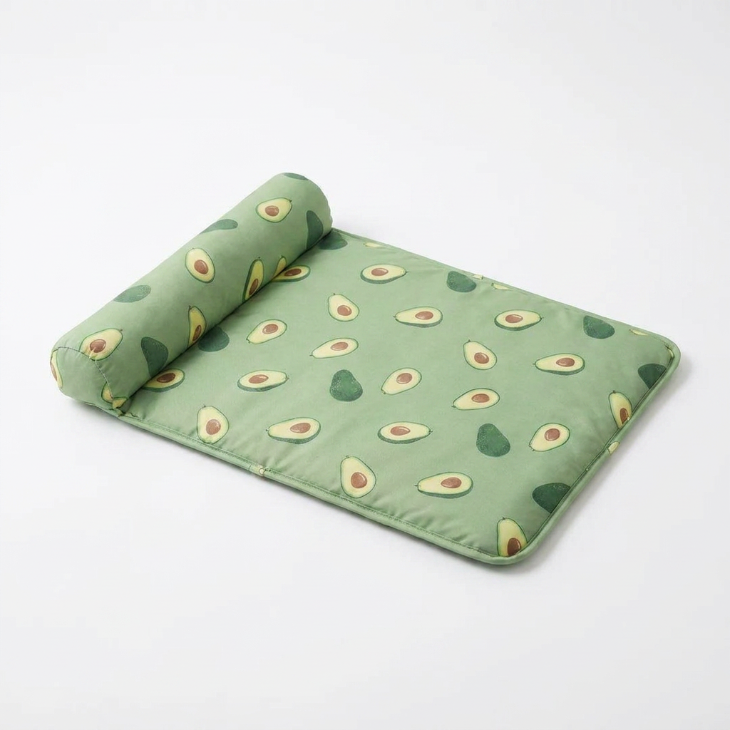 Flat Breathable Cooling Mat angled view