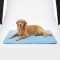 Honeycomb Breathable Cooling Mat with dog