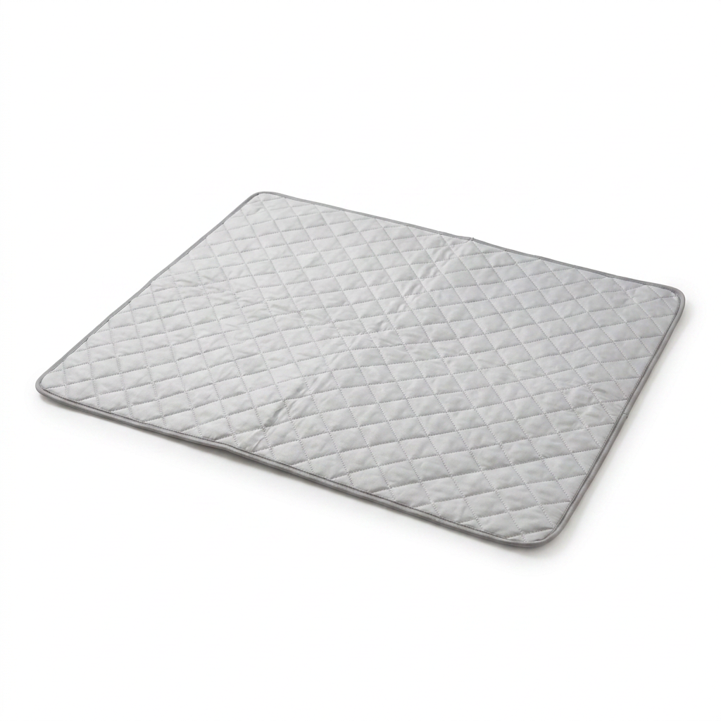 Quilted Dog Cooling Mat angled view