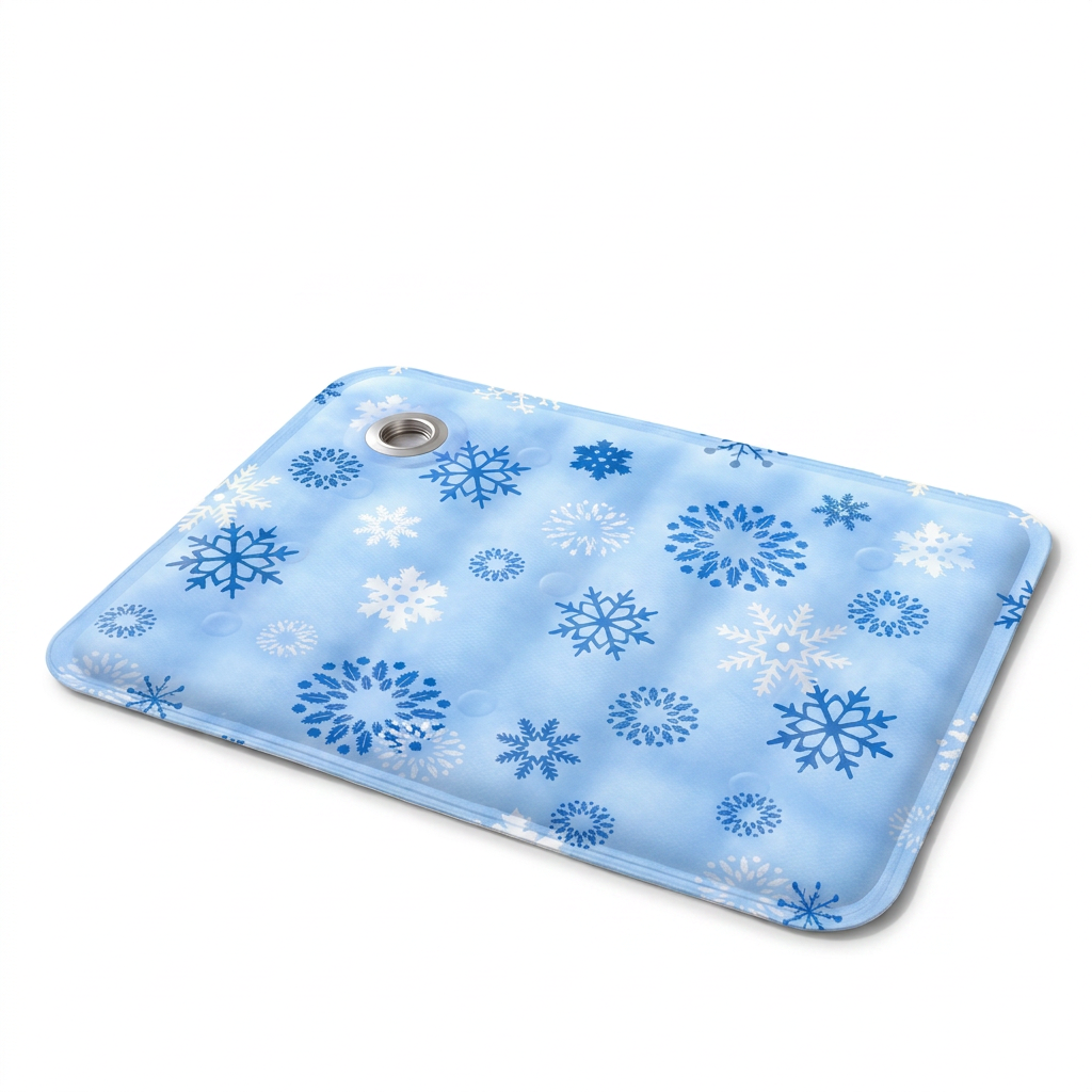 Water Filled Cooling Pet Mat top-down view