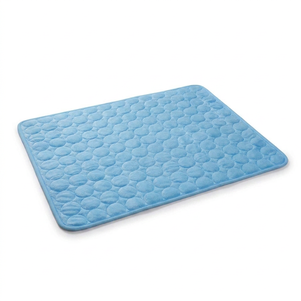 Breathable Pet Cooling Mat angled view