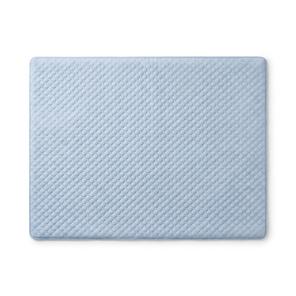 Cushioned Breathable Cooling Mat top-down view