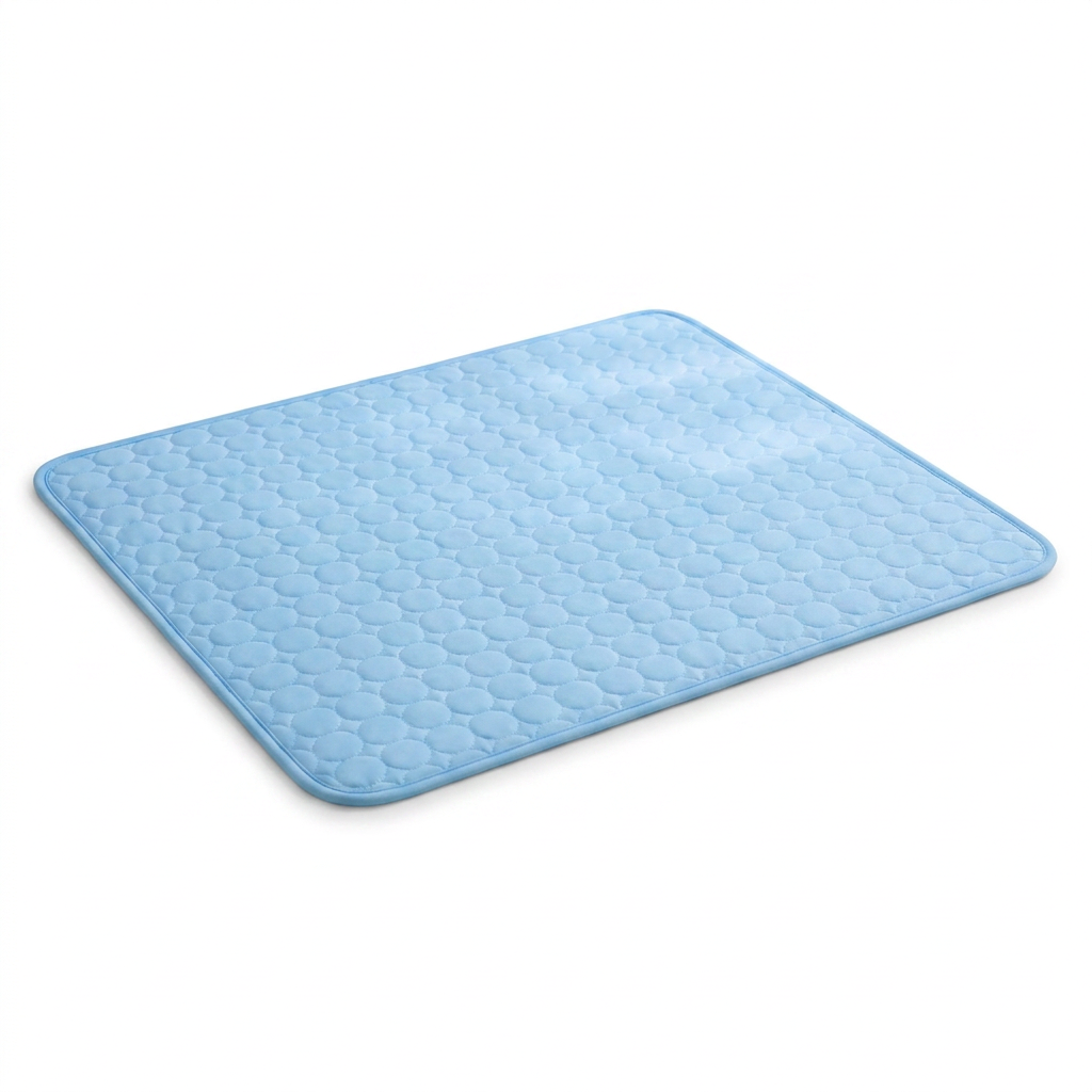 Cool Touch Pet Resting Mat angled view