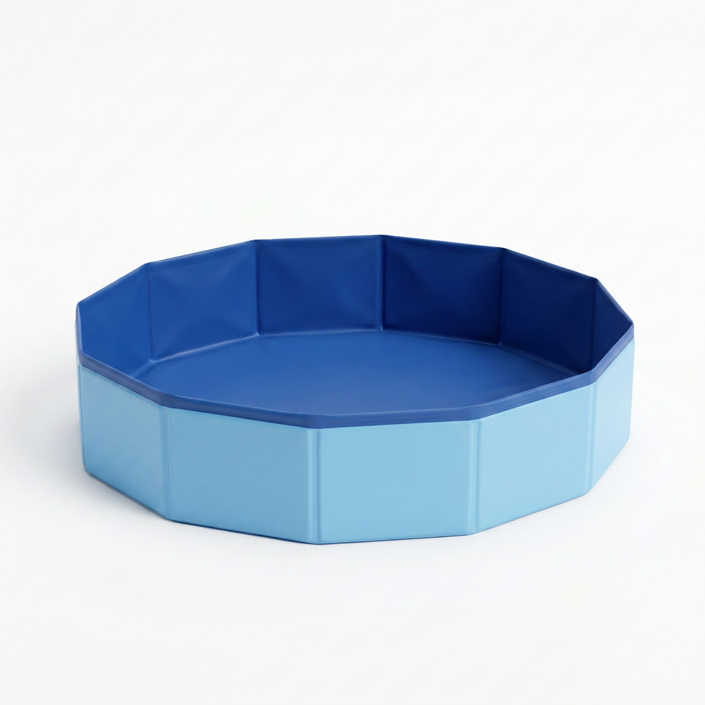 Collapsible Outdoor Foot Bath angled view