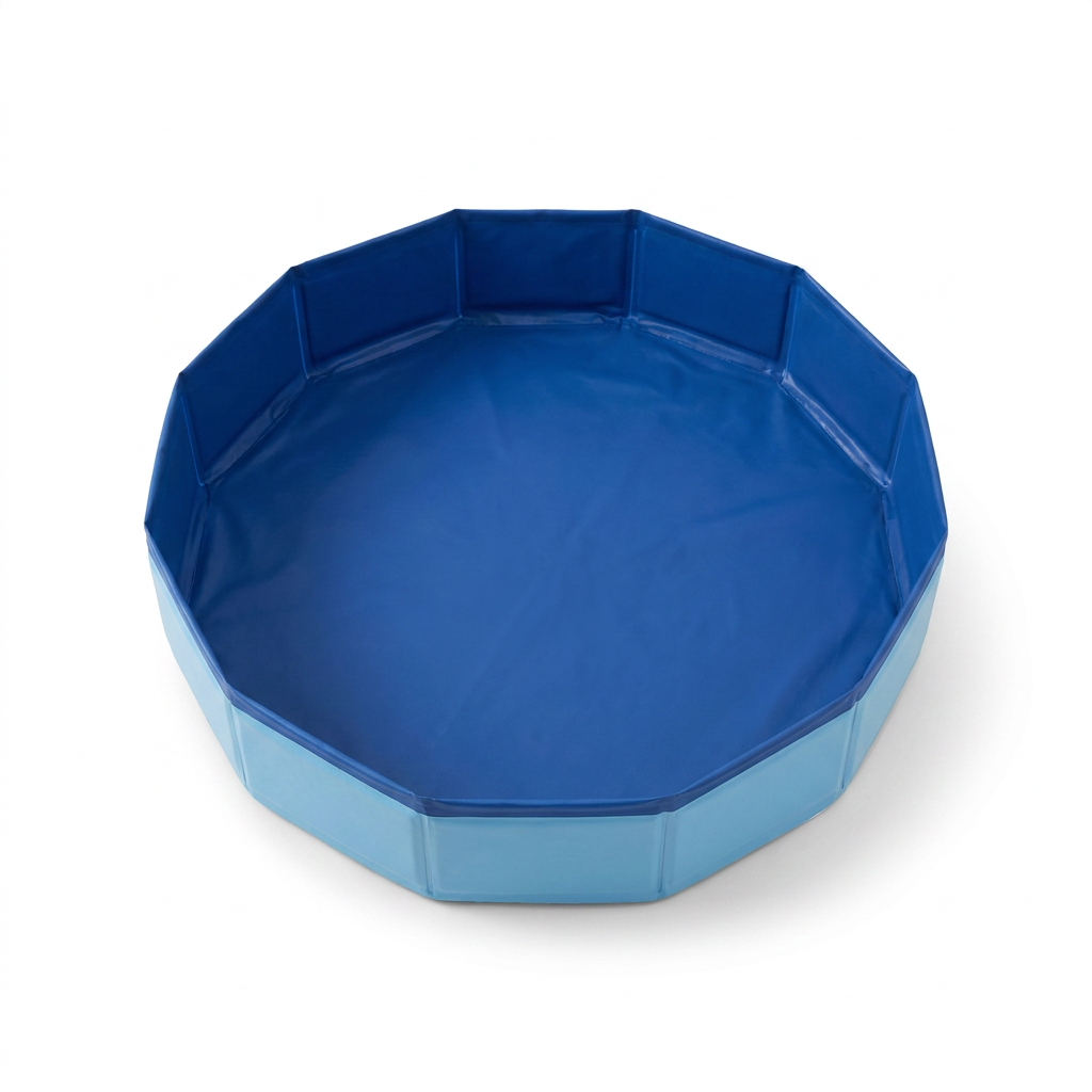 Collapsible Outdoor Foot Bath top-down view