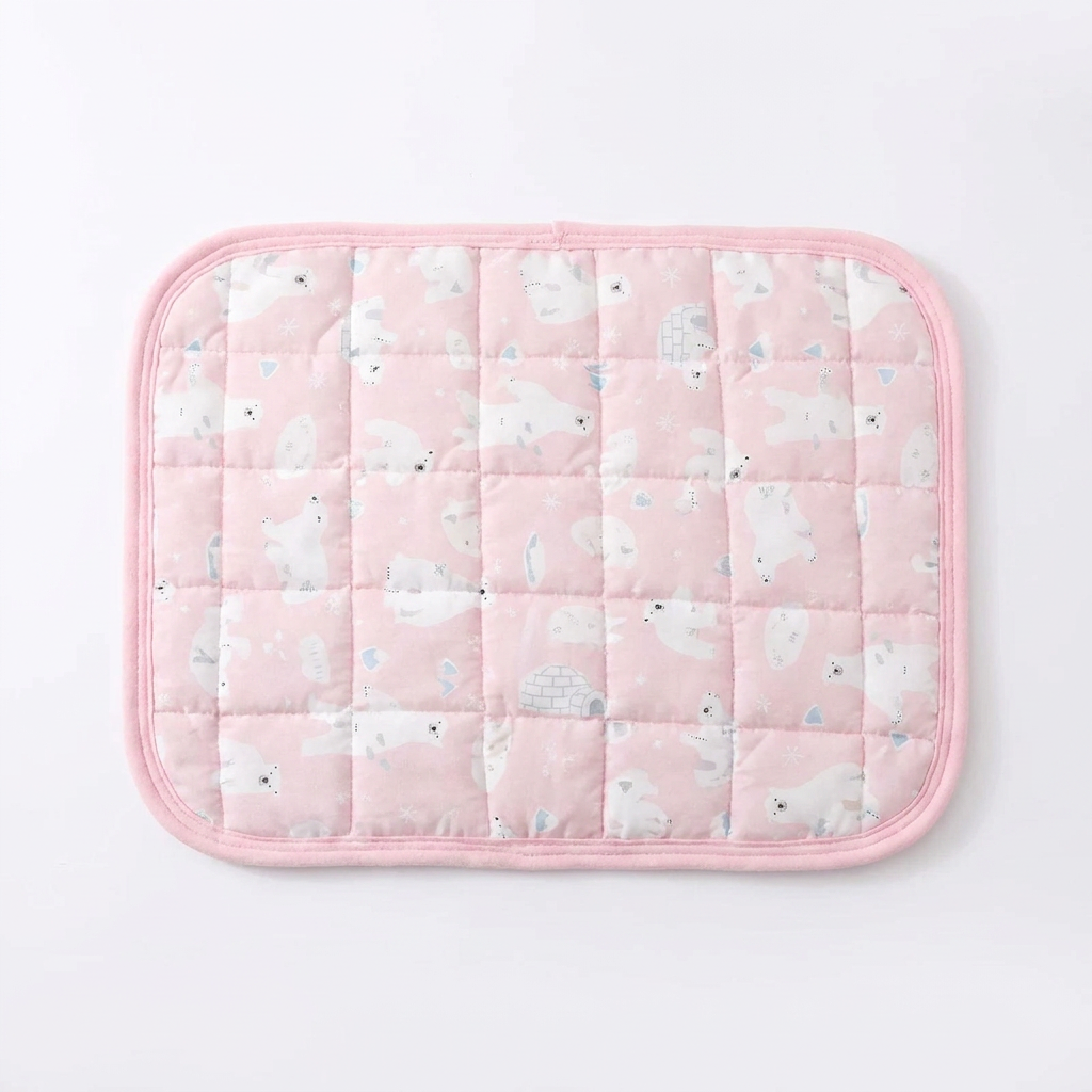 Quilted Cooling Cushion Mat top-down view