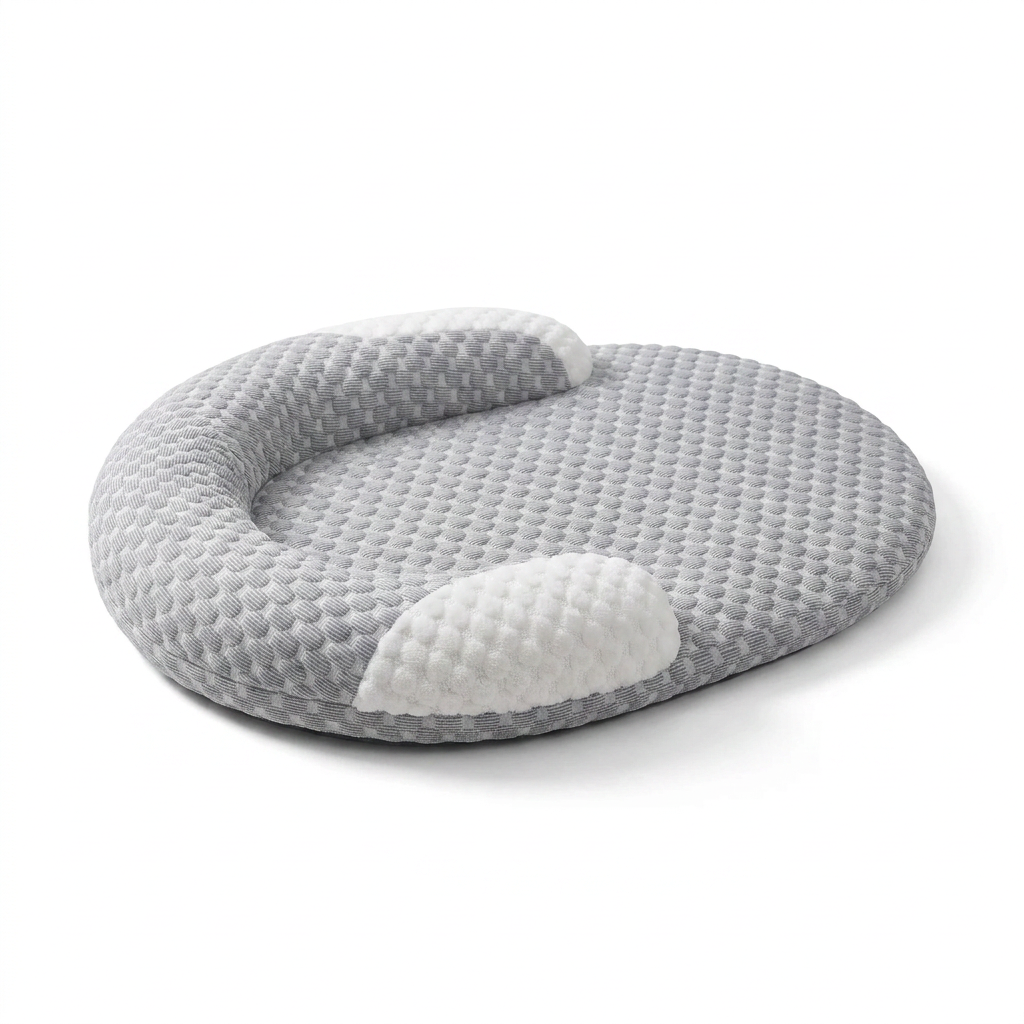 Cooling Sofa Style Dog Bed angled view