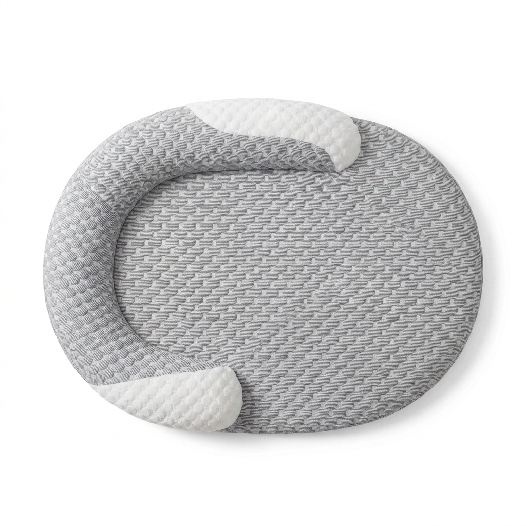 Cooling Sofa Style Dog Bed top-down view