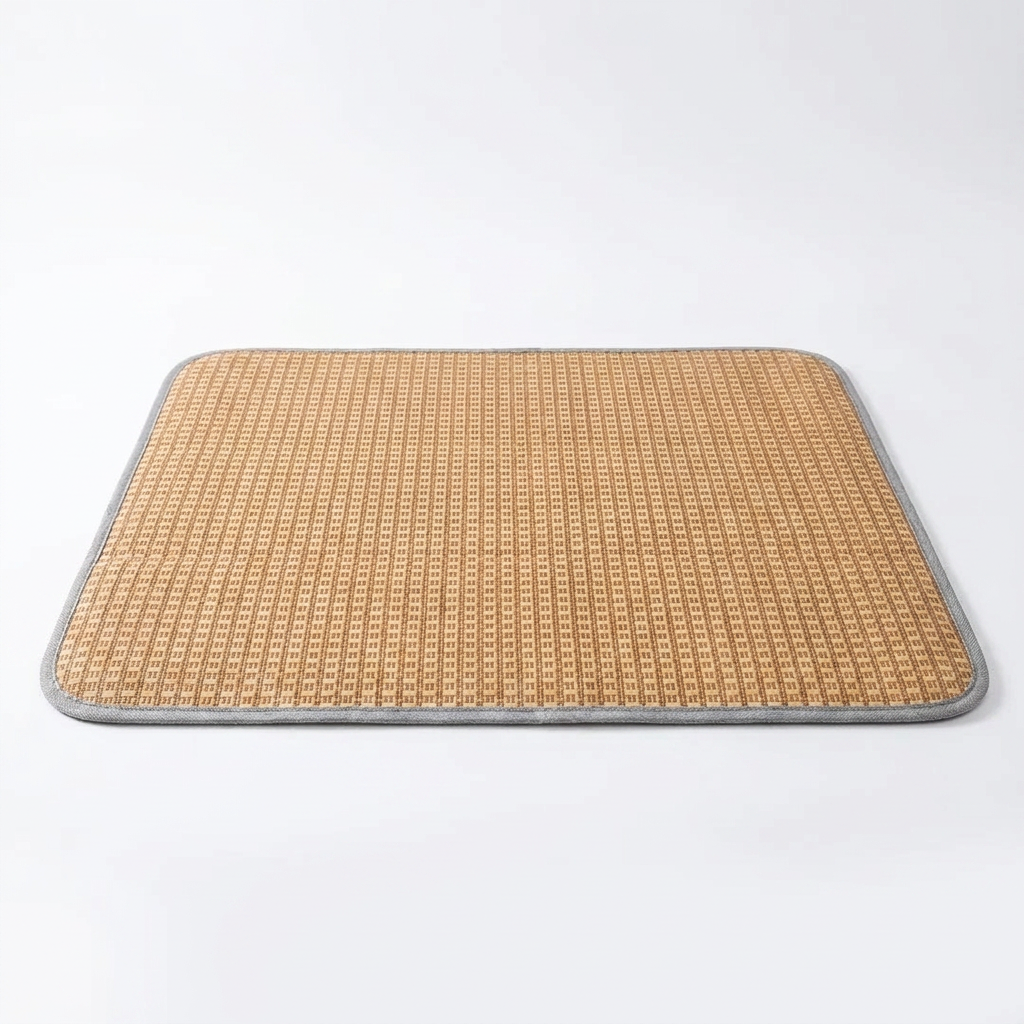 Natural Woven Cooling Mat front view