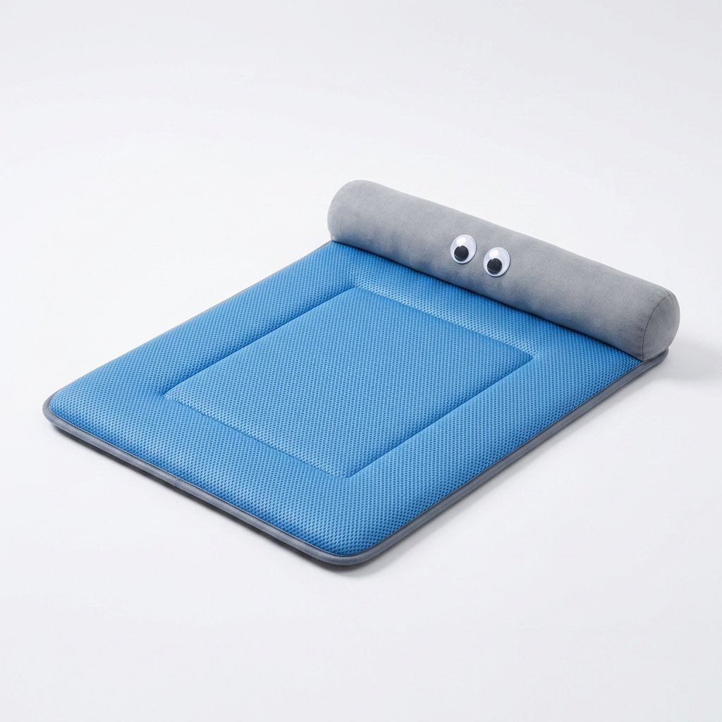 Breathable Cooling Mat for Small Pets angled view