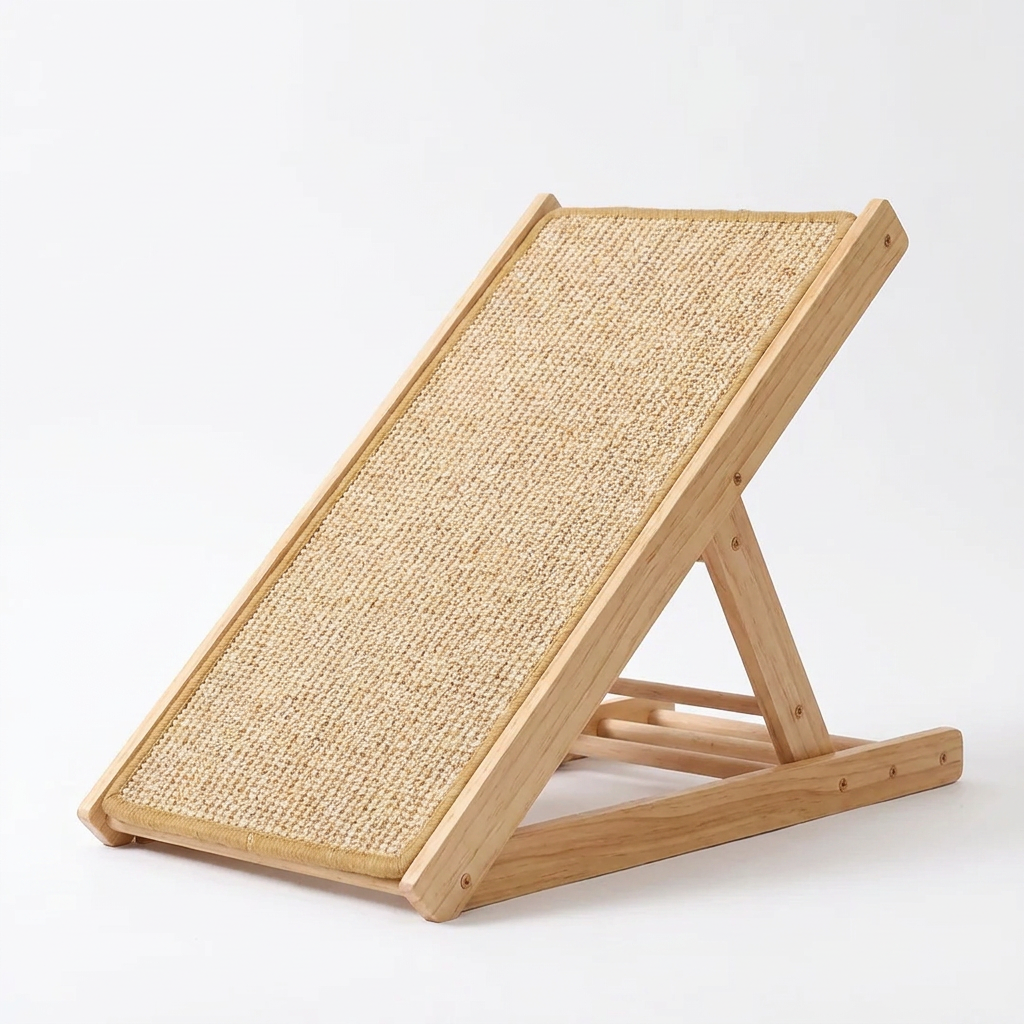 Angled Sisal Scratching Board front view