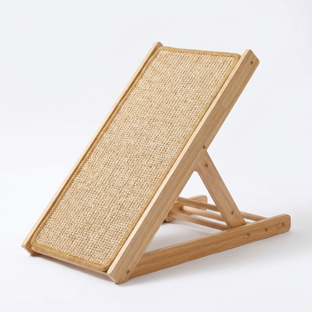 Angled Sisal Scratching Board angled view