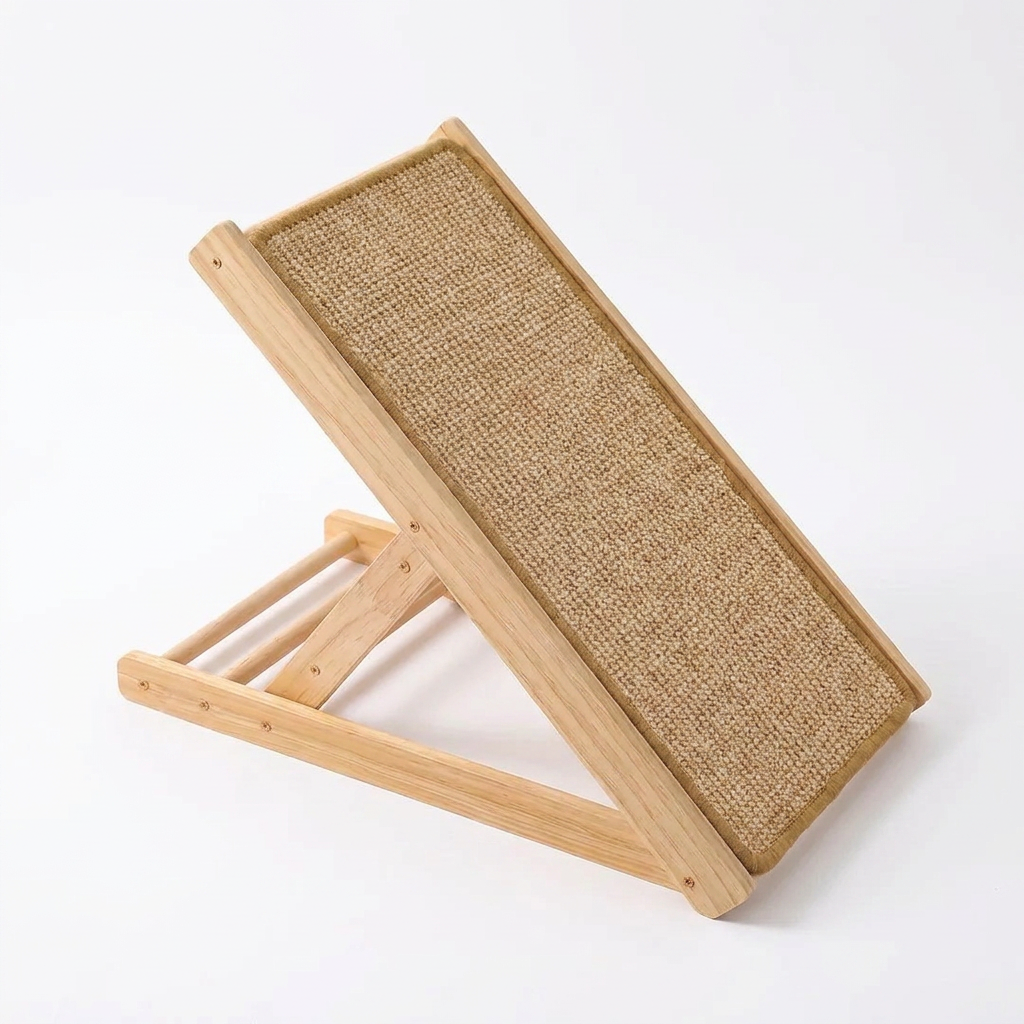 Angled Sisal Scratching Board top-down view
