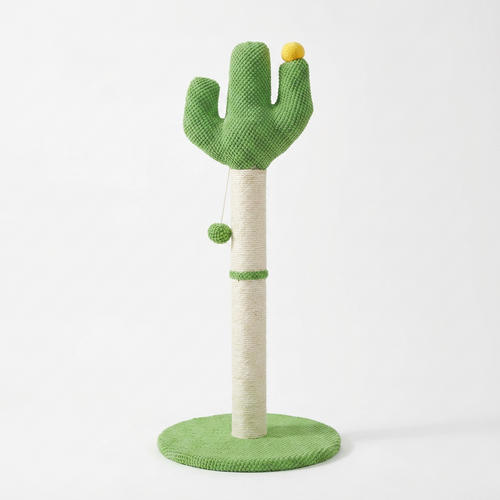 Cactus Shaped Cat Scratching Post front view