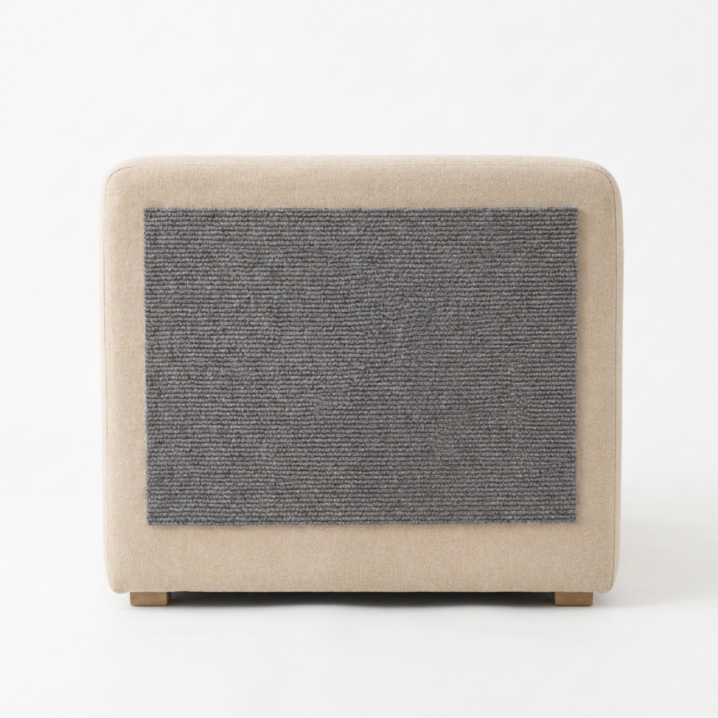 Large Vertical Wall Mounted Cat Scratching Board front view