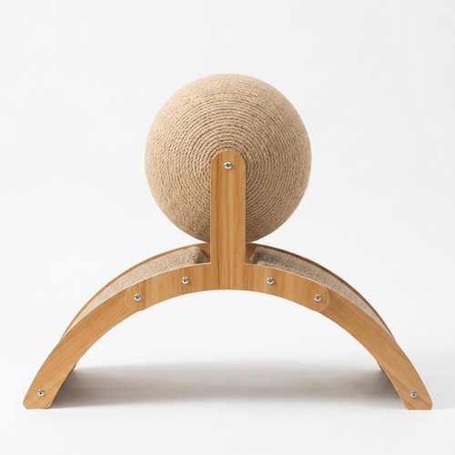 2-in-1 Scratching Post front view