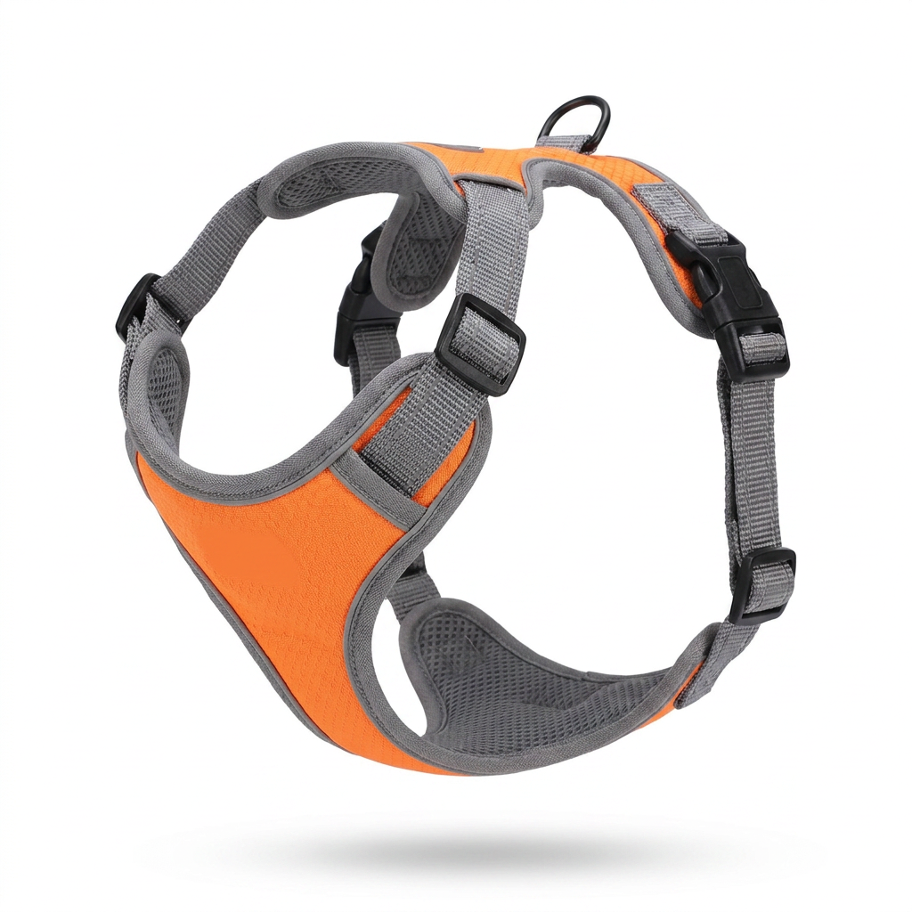 Reflective No Pull Dog Vest Harness angled view