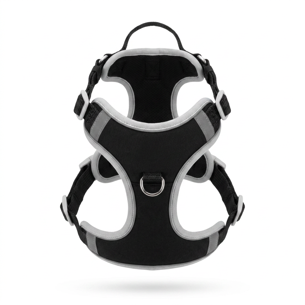 Adjustable No Pull Vest Harness front view