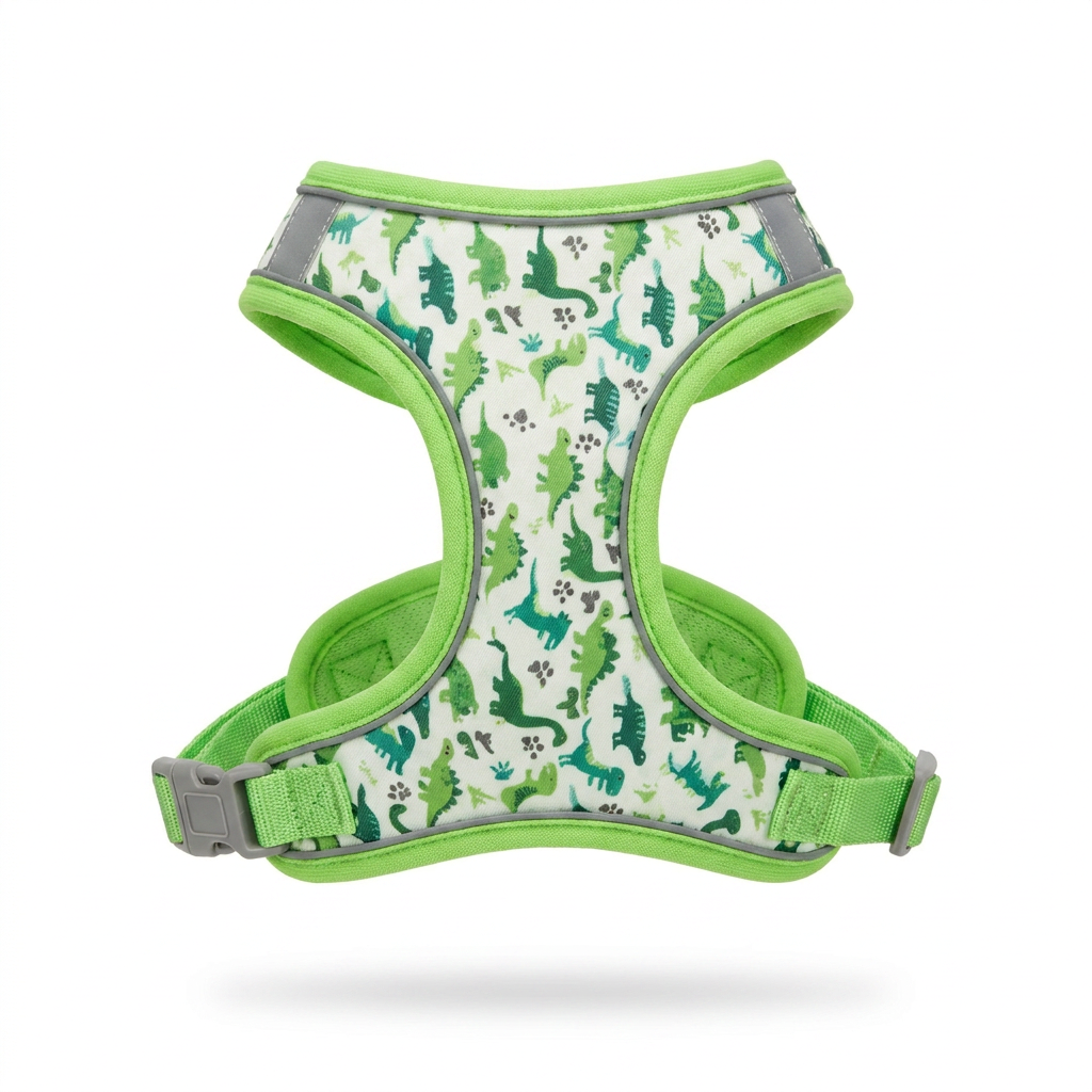 Small Dog Harness and Lead Set front view