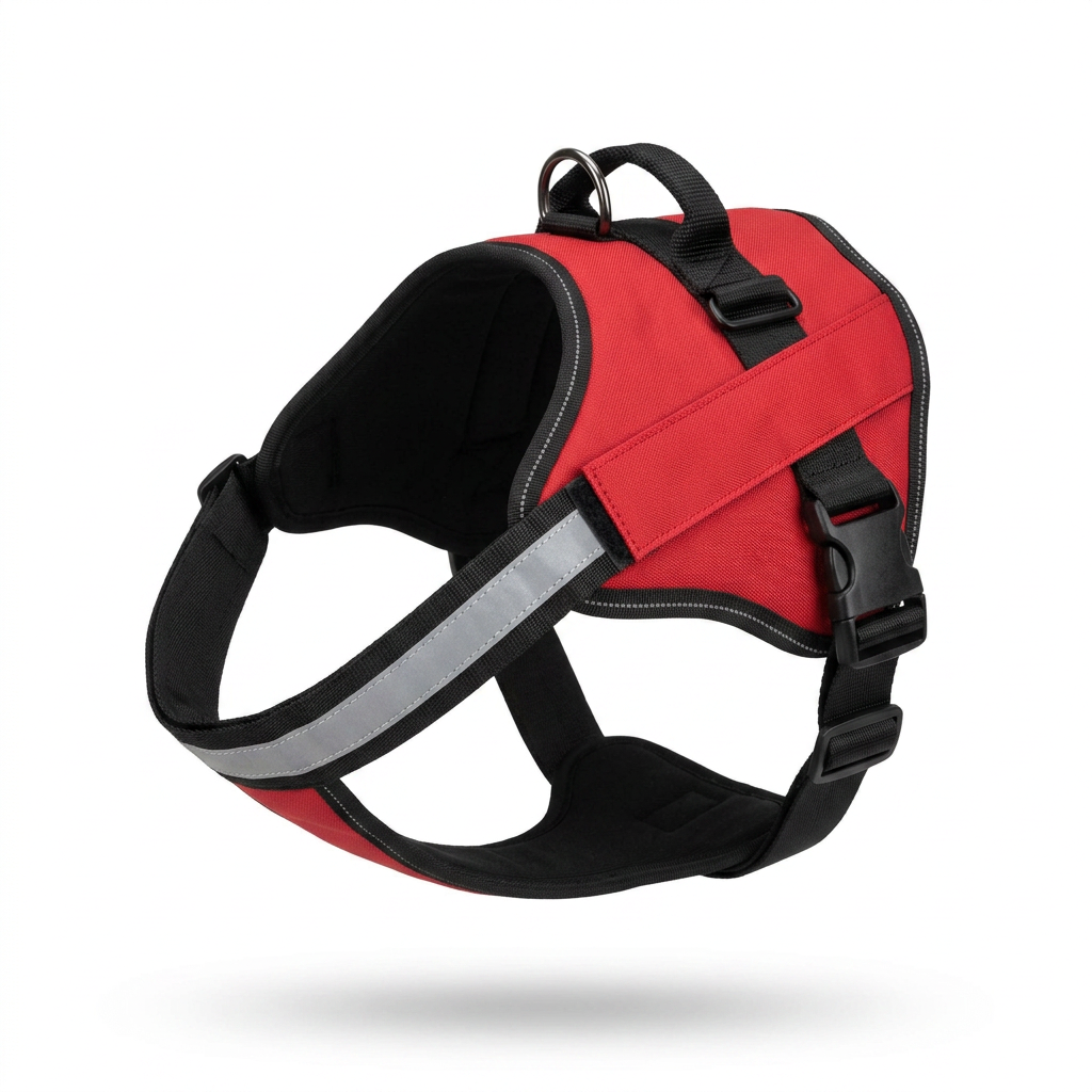 Adjustable Chest Strap Vest Harness angled view
