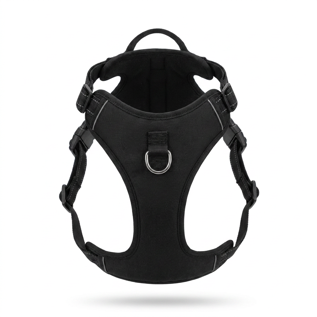 Adjustable No Pull Chest Harness front view