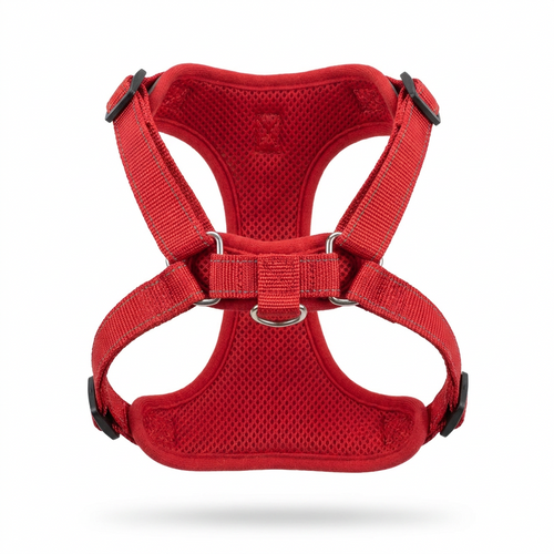 Adjustable Vest Harness with Matching Lead front view