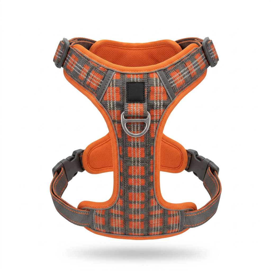 Adjustable Chest Strap Pet Harness Vest front view