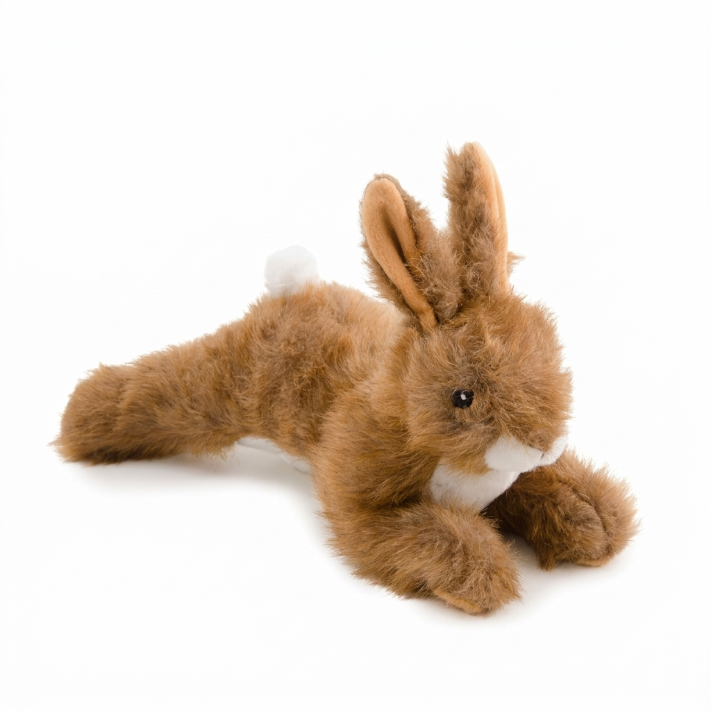 Hare Like Dog Toy angled view