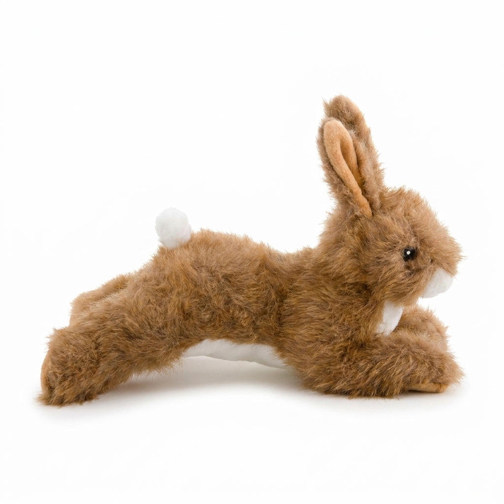 Hare Like Dog Toy side view