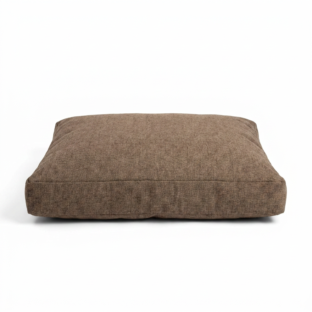 Dog Cushion in Inchmurrin Umber front view