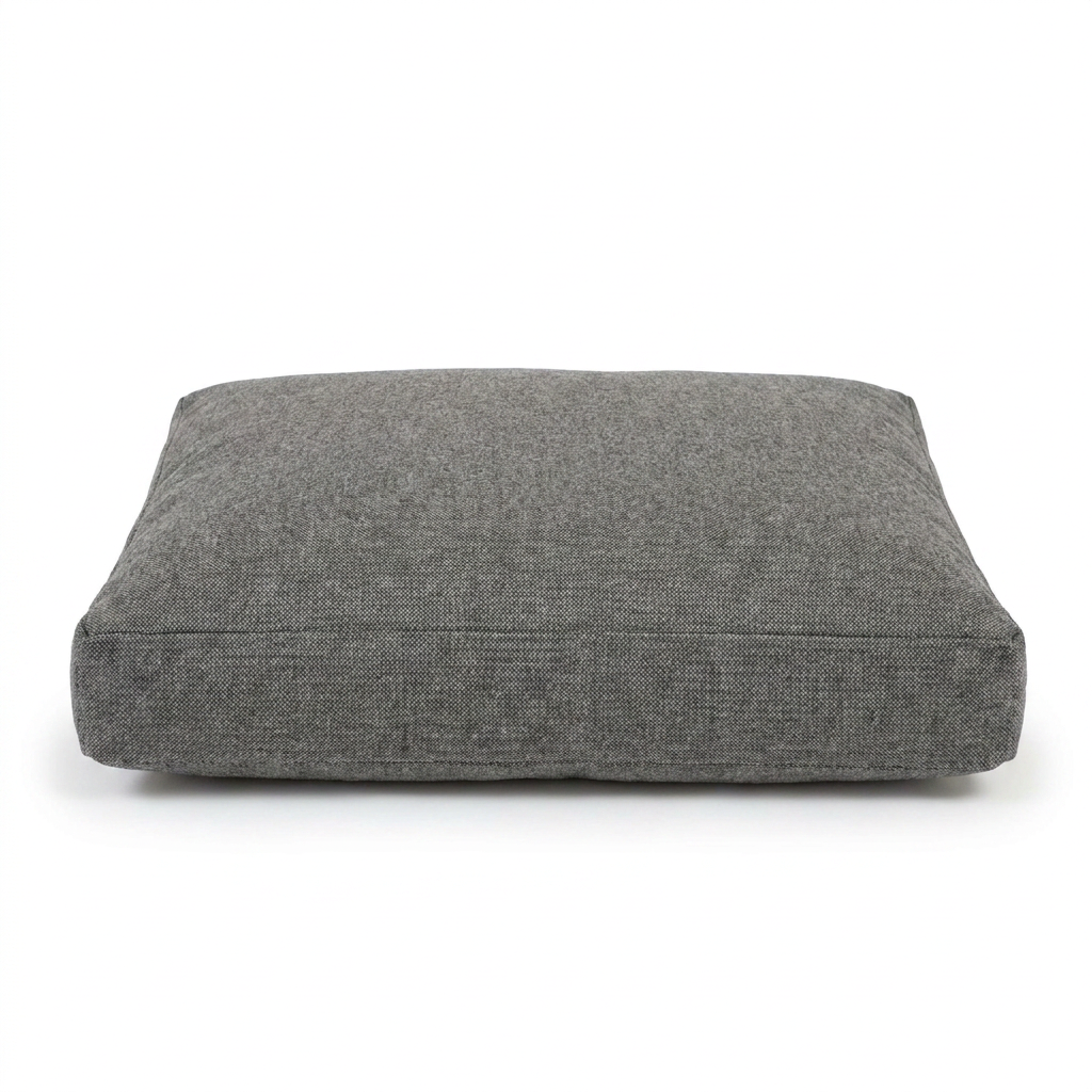 Dog Cushion in Essentials Herdwick Graphite front view