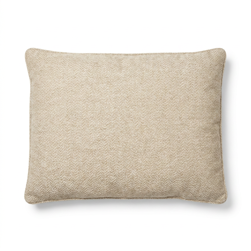 Dog Cushion in Essentials Herdwick Sandstone top-down view
