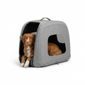 Crispin Pet Travel Crate Merle with dog