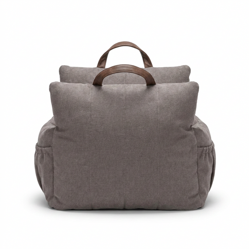 Easy Traveller in Truffle Booster Seat front view