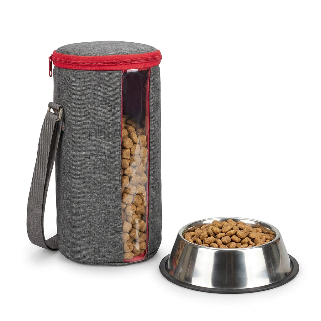 KONG Kibble Storage Bag angled view
