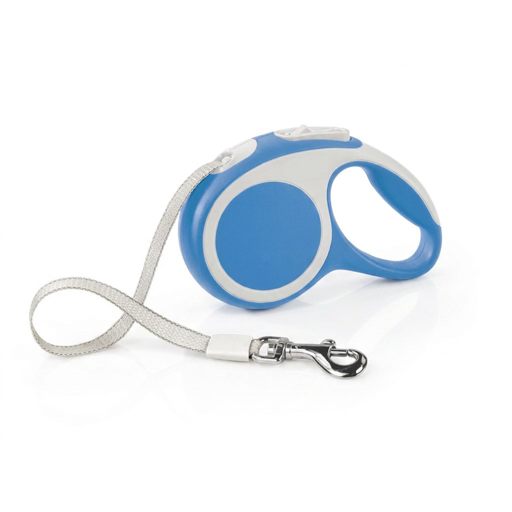 Flexi Lead Comfort Blue front view