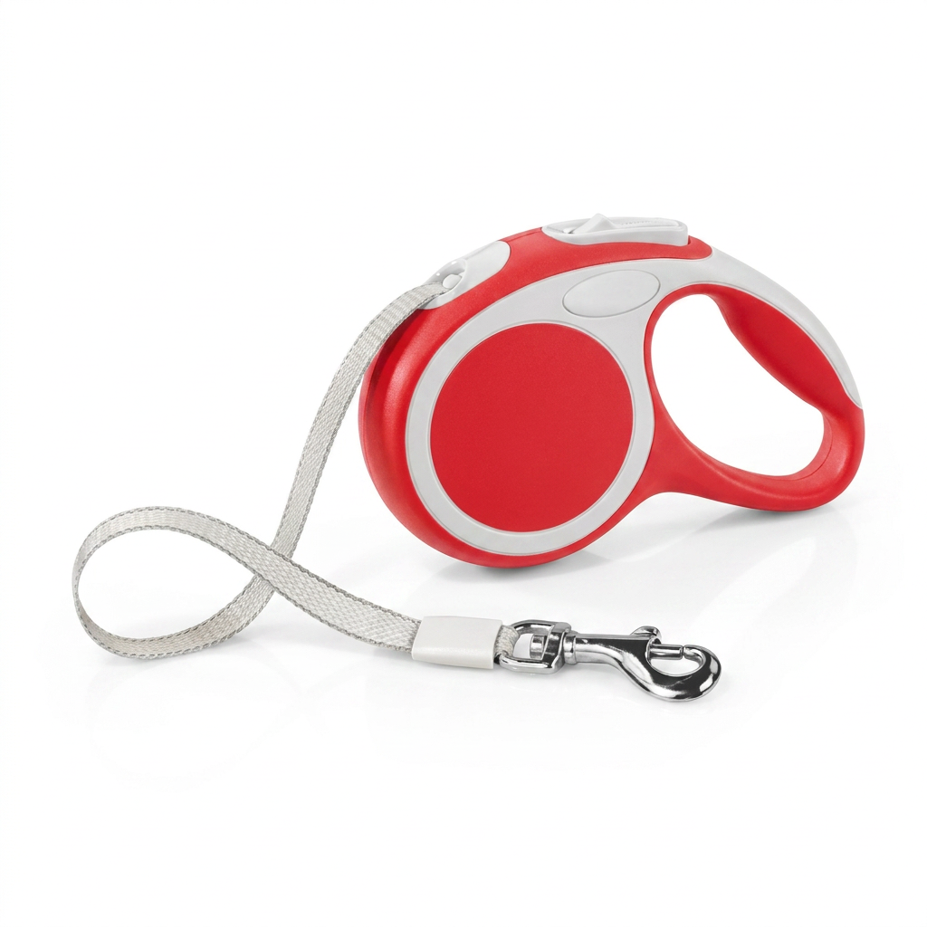 Flexi Lead Comfort 5m Red front view