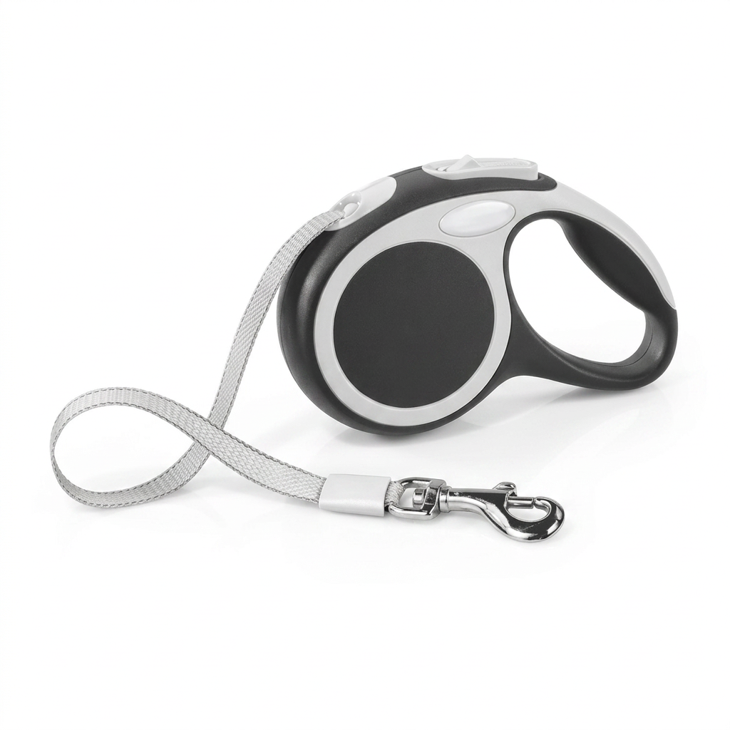 Flexi Lead Comfort 5m Black top-down view