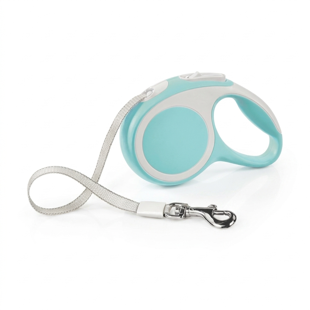 Flexi Lead Comfort 5m Turquoise top-down view