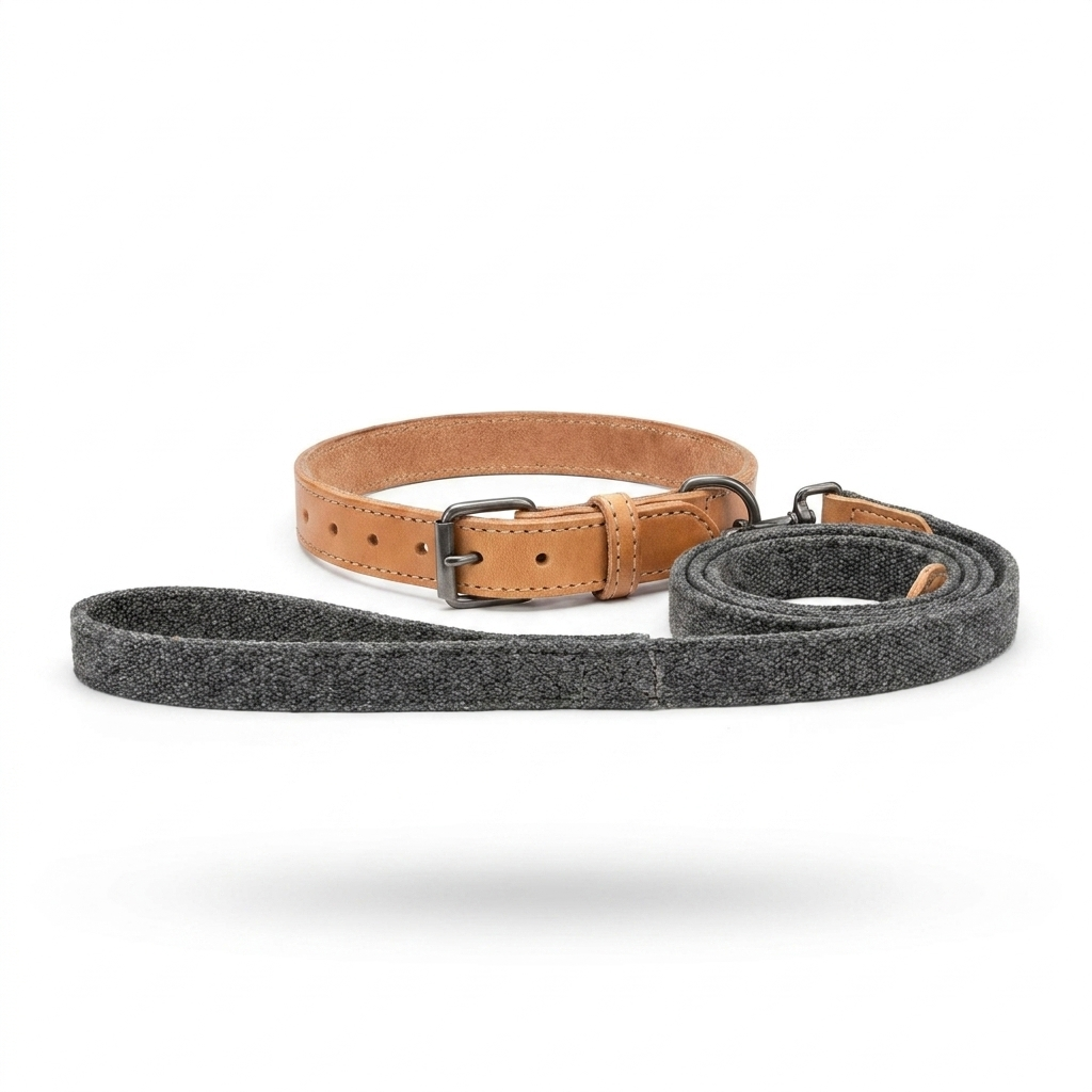 Essentials Herdwick Collar Graphite front view