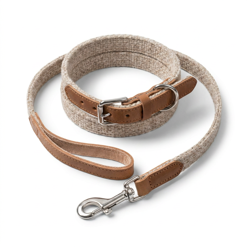 Essentials Herdwick Collar Sandstone top-down view