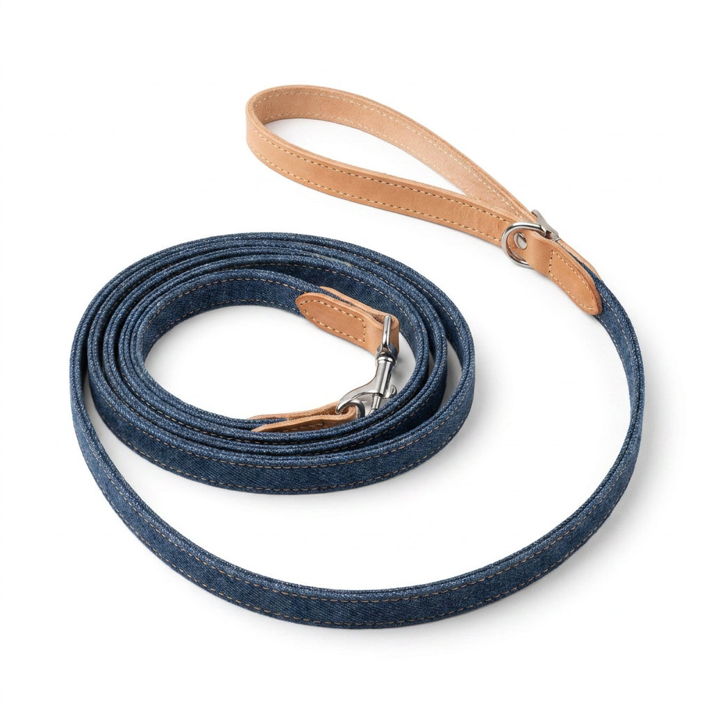 Essentials Twill Collar Denim top-down view