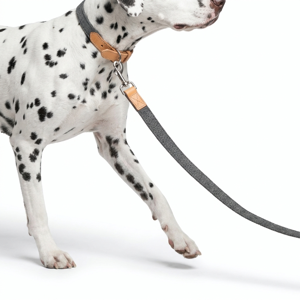 Essentials Herdwick Lead Graphite with dog