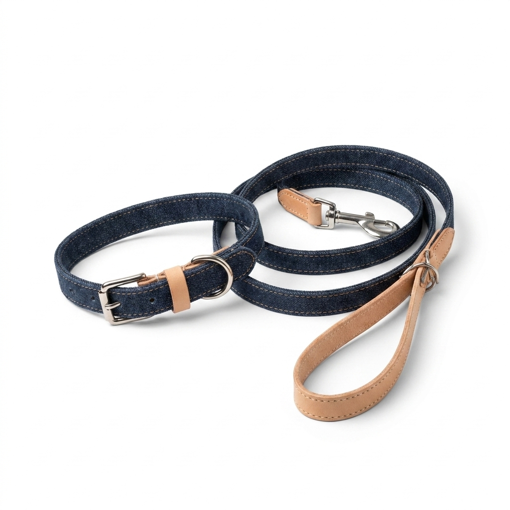 Essentials Twill Lead Denim angled view