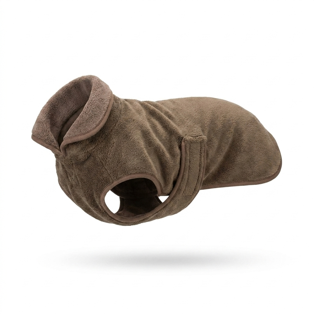 Bamboo Drying Coat Mole front view