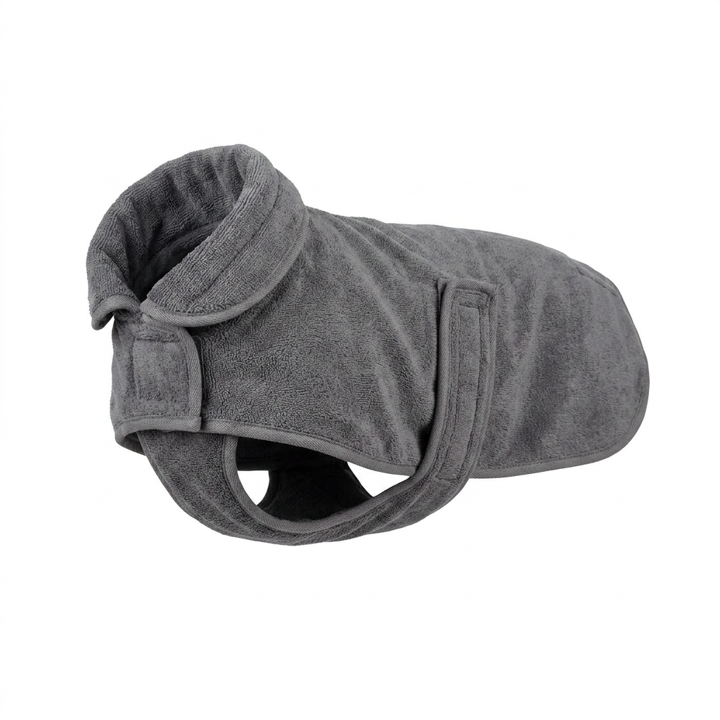 Bamboo Drying Coat Gun Metal angled view