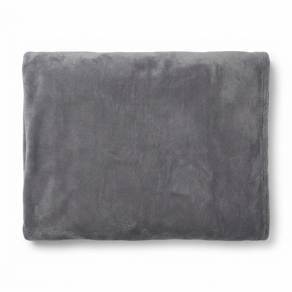 Bamboo Drying Cushion Cover Gun Metal top-down view