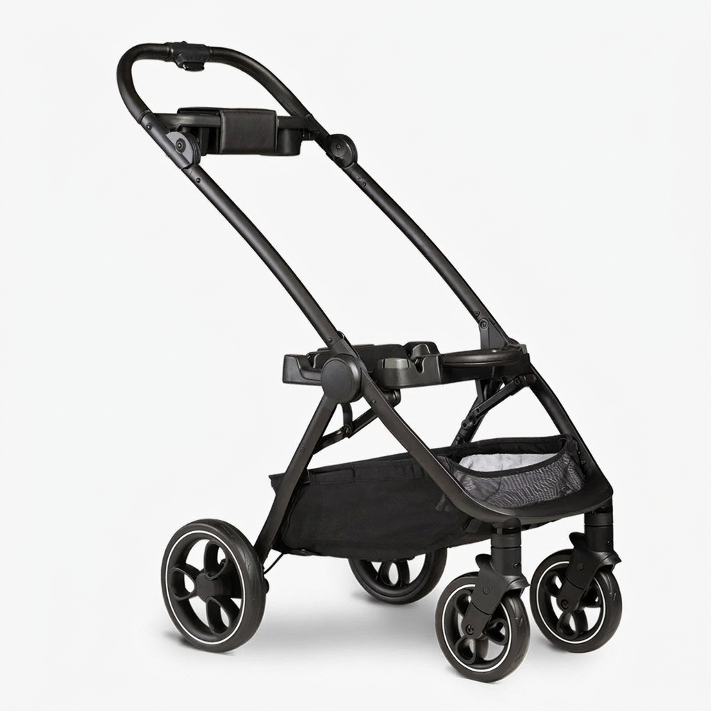Compact Folding Pet Stroller Frame front view